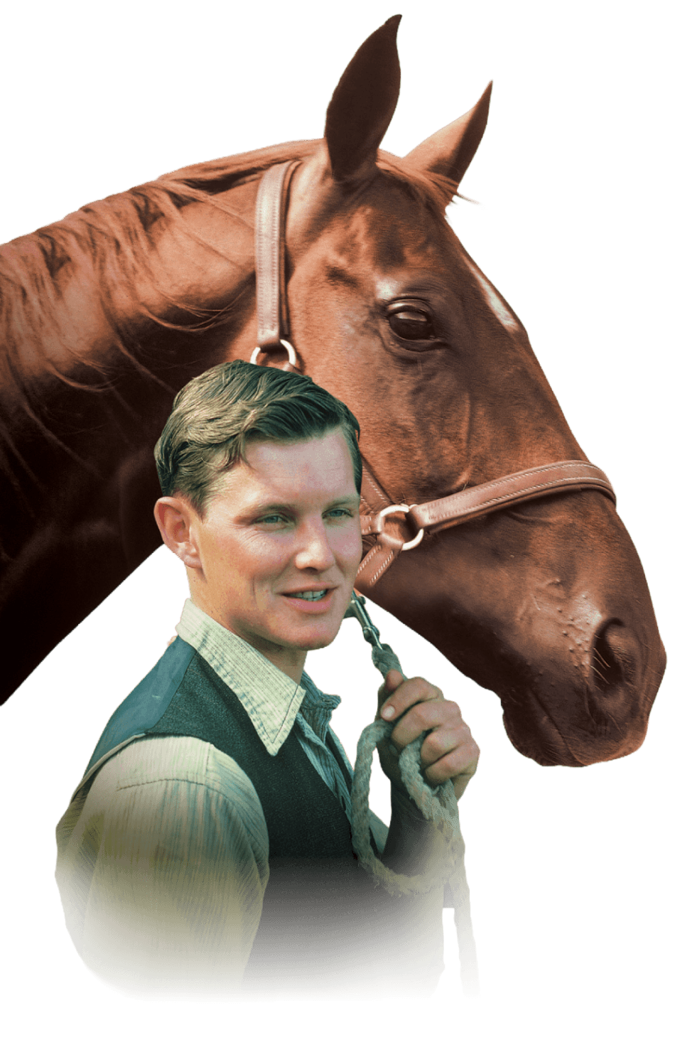 Pharlap Horse and Man